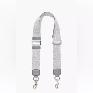 Marc Jacobs wolf gray crossbody strap NEW